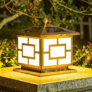 Đèn trụ đồng tường rào năng lượng mặt trời TD2106