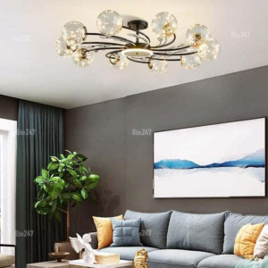 Đèn mâm ốp trần 10 bóng D920mm CY6530/10