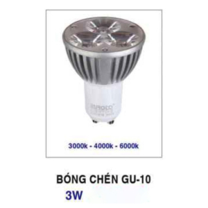 Bóng chén GU-10-3W-ASV