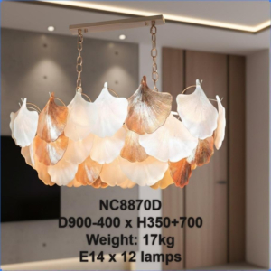 Đèn pha lê K9 thân hợp kim NC8870D