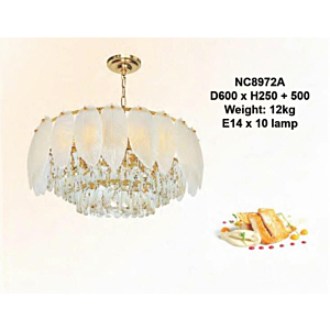 Đèn pha lê K9 thân hợp kim NC8972A