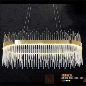 Đèn thả pha lê k9 hiện đại NB8001B