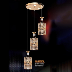 Đèn thả pha lê NB1601/3