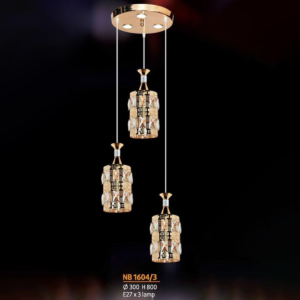 Đèn thả pha lê NB1604/3