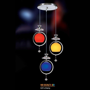 Đèn thả chao thủy tinh NB5028/3 LED