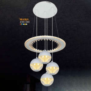 Đèn thả mica hiện đại NB618/4
