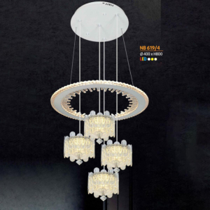 Đèn thả mica hiện đại NB619/4