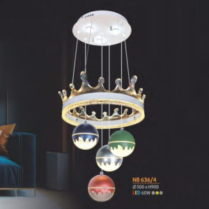 Đèn thả mica hiện đại NB636/4