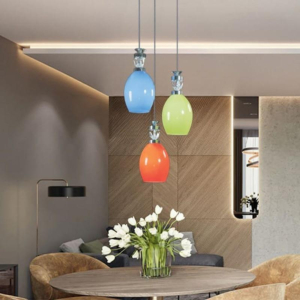 Đèn thả chao thủy tinh NB7128/3 LED