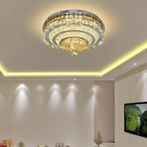 Đèn mâm pha-lê k9 NC2043