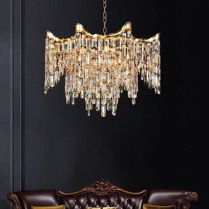 Đèn pha lê K9 thân hợp kim NC2160B