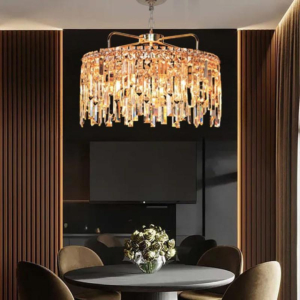 Đèn pha lê K9 thân hợp kim NC2166A