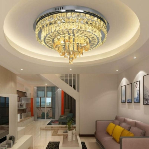 Đèn mâm pha-lê k9 NC6001