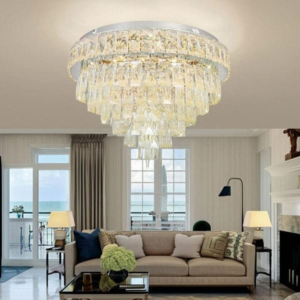 Đèn mâm pha-lê k9 NC6012