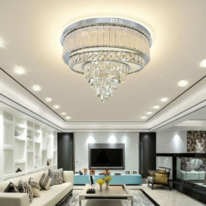 Đèn mâm pha-lê k9 NC6015