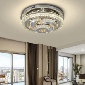 Đèn mâm pha-lê k9 NC802