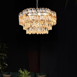 Đèn thả pha lê K9 thân hợp kim NC81993A