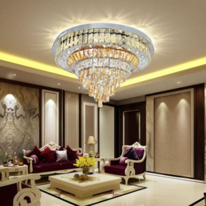 Đèn mâm pha-lê k9 NC824