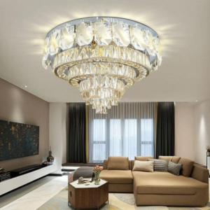 Đèn mâm pha-lê k9 NC827