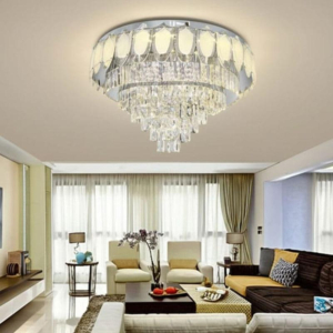 Đèn mâm pha-lê k9 NC828