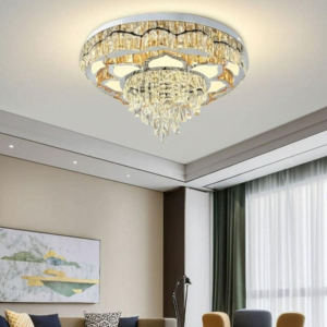 Đèn mâm pha-lê k9 NC829