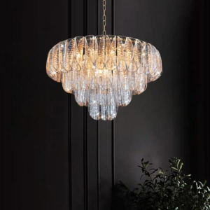 Đèn thả pha lê K9 thân hợp kim NC8802B