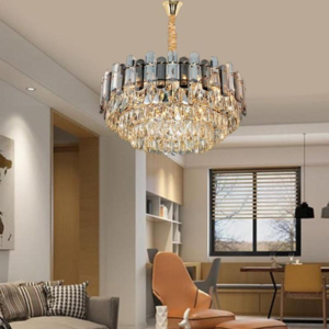 Đèn pha lê K9 thân hợp kim NC88207