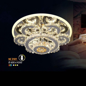 Đèn mâm pha-lê k9 NC3101