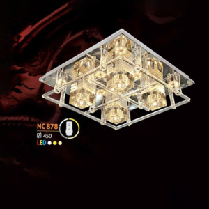 Đèn mâm pha-lê k9 NC878