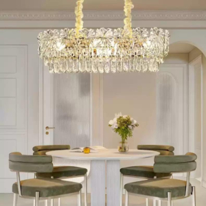 Đèn pha lê K9 thân hợp kim NC8980C