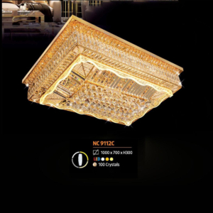 Đèn mâm pha-lê k9 NC9112C