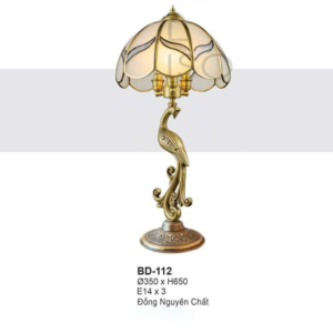Đèn bàn đồng nguyên chất BD-112