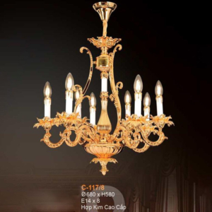 Đèn chùm cổ điển C-117/8