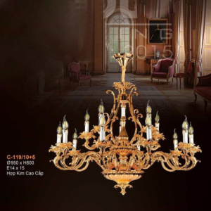 Đèn chùm cổ điển C-119/10+5
