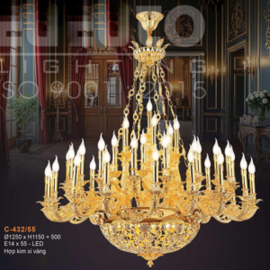 Đèn chùm cổ điển C-432/55