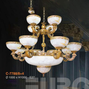 Đèn chùm cổ điển C-7788/8+4