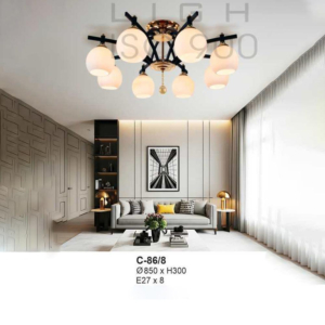 Đèn ốp trần hiện đại C-86/8