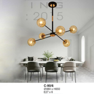 Đèn ốp trần hiện đại C-90/6