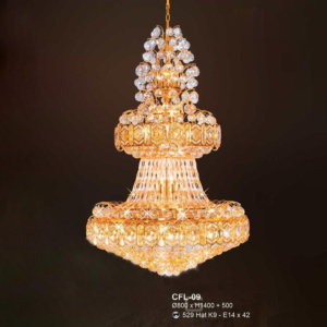 Đèn thả pha lê K9 CFL-09