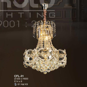 Đèn thả pha lê K9 CFL-31