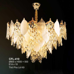 Đèn thả pha lê K9 CFL-410