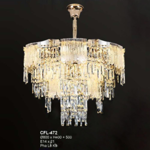 Đèn thả pha lê K9 CFL-472
