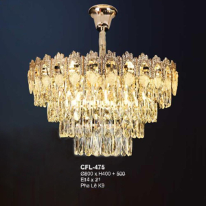 Đèn thả pha lê K9 CFL-475