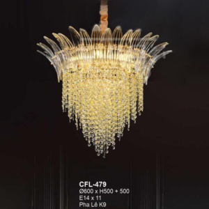 Đèn thả pha lê K9 CFL-479