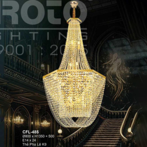 Đèn thả pha lê K9 CFL-485