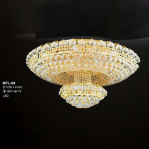 Đèn ốp trần pha lê K9 MFL-69