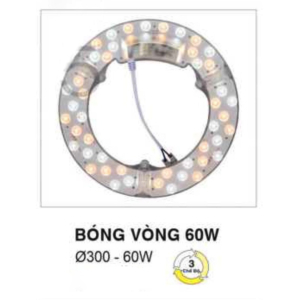 Bóng vòng 60W