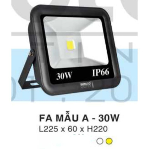 Đèn pha led chip Bridgelux ánh sáng vàng FA-A-30W-ASV