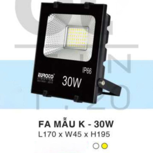 Đèn pha led chip Bridgelux ánh sáng vàng FA-K-30W-ASV
