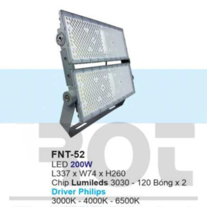 Đèn pha led sân tennis ánh sáng trung tính FNT-52-ASTT